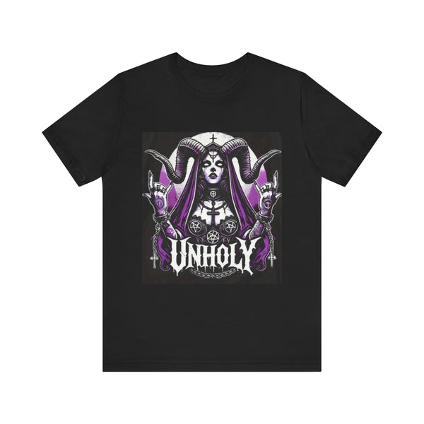 Unholy Horns Short Sleeve Tee Unisex